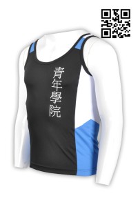 VT127 tailor made vest tee shirts school institution t-shirts team group tee-shirts vests supplier company